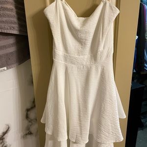 Ruffle mini dress from American threads
